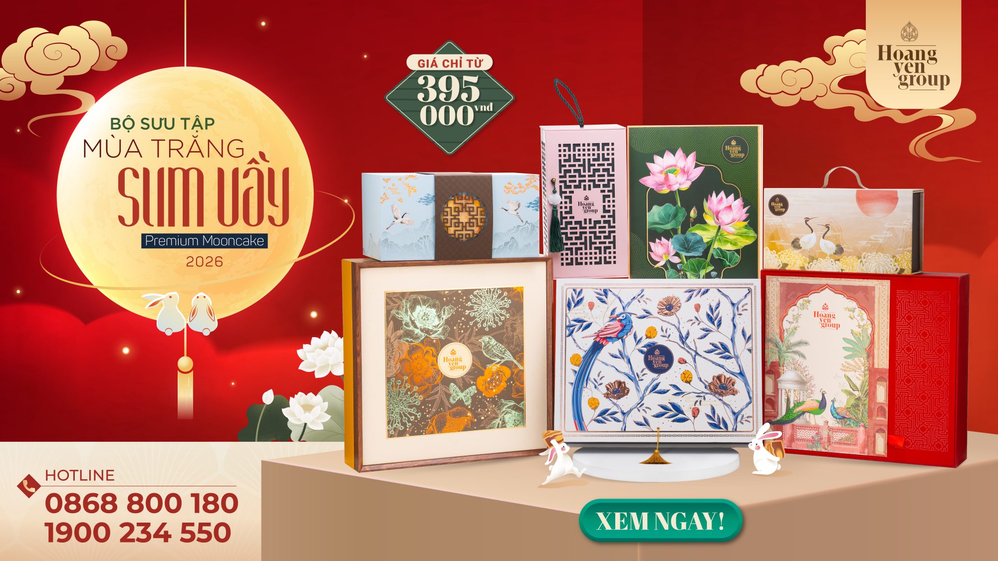 Bánh Trung Thu 2026 – Giải Pháp Quà Tặng Từ Hoàng Yến Group