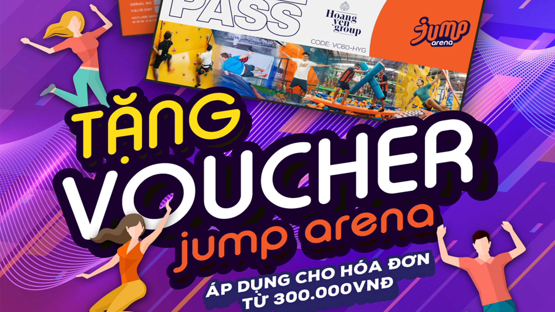 TẶNG NGAY VOUCHER JUMP ARENA