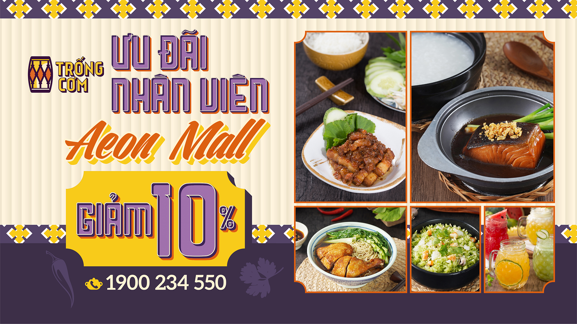 ƯU ĐÃI DÀNH RIÊNG CHO NHÂN VIÊN AEON MALL – GIẢM NGAY 10%