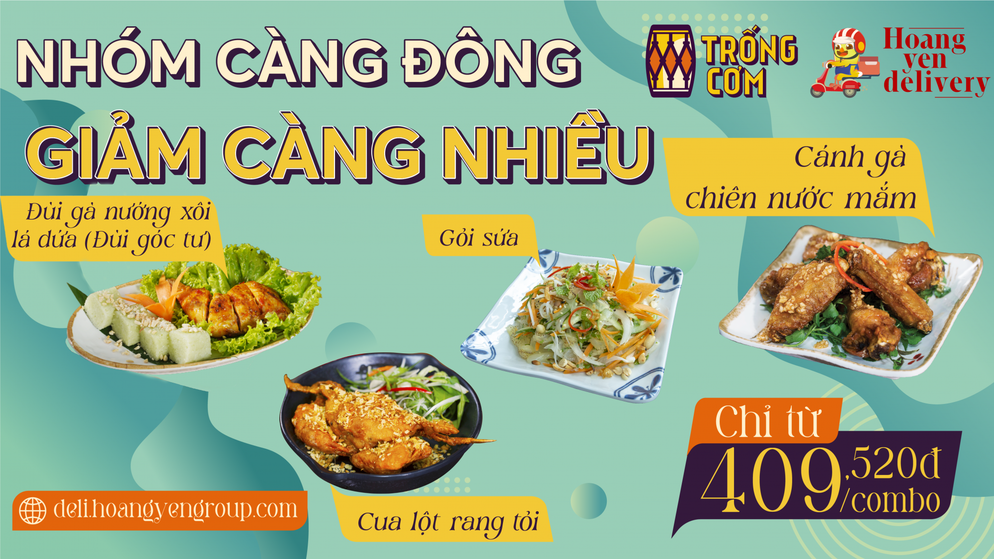 NHÓM CÀNG ĐÔNG – GIẢM CÀNG NHIỀU