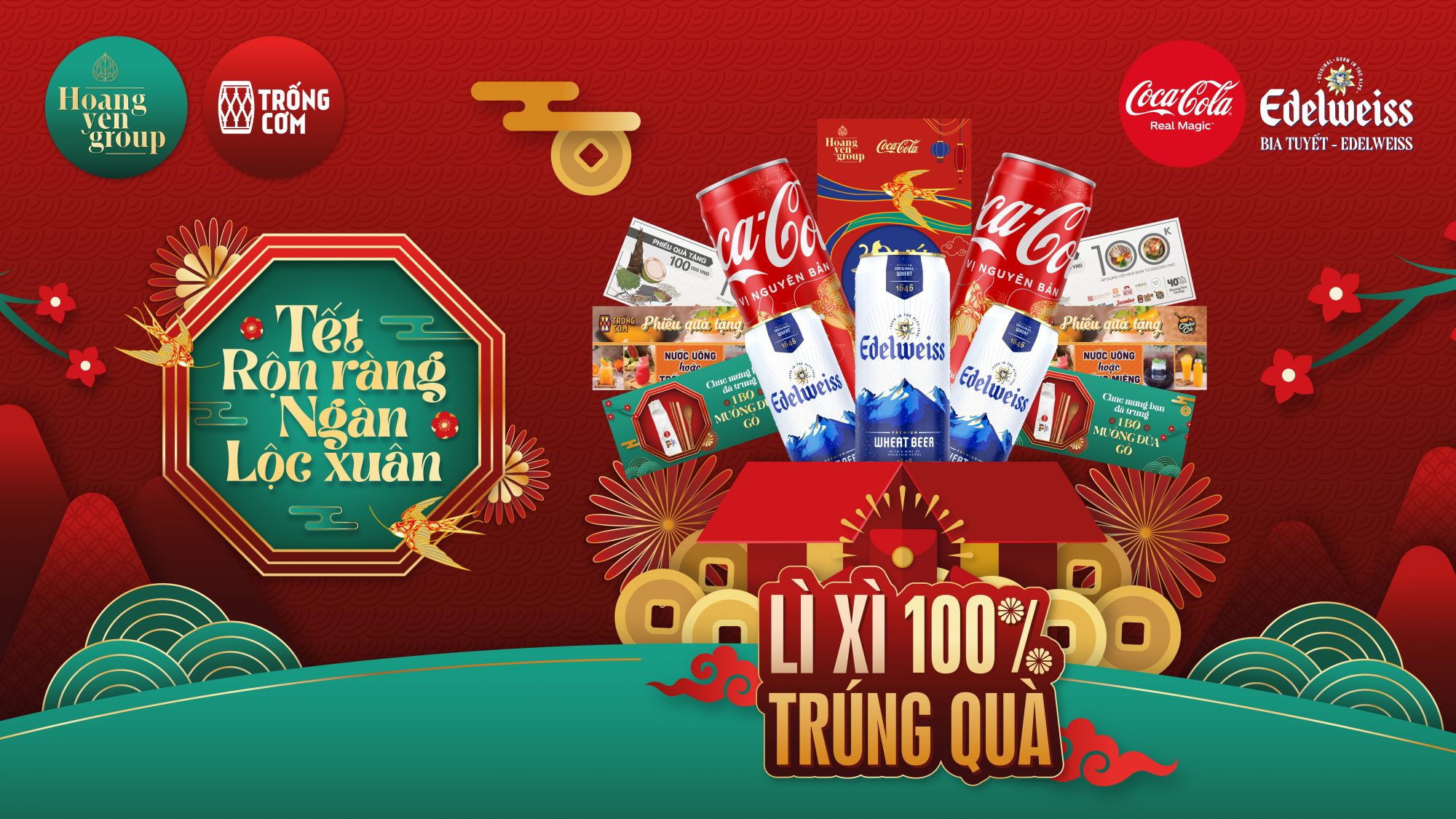 XUÂN QUÝ MÃO 2023 HOÀNG YẾN LÌ XÌ 100% TRÚNG QUÀ