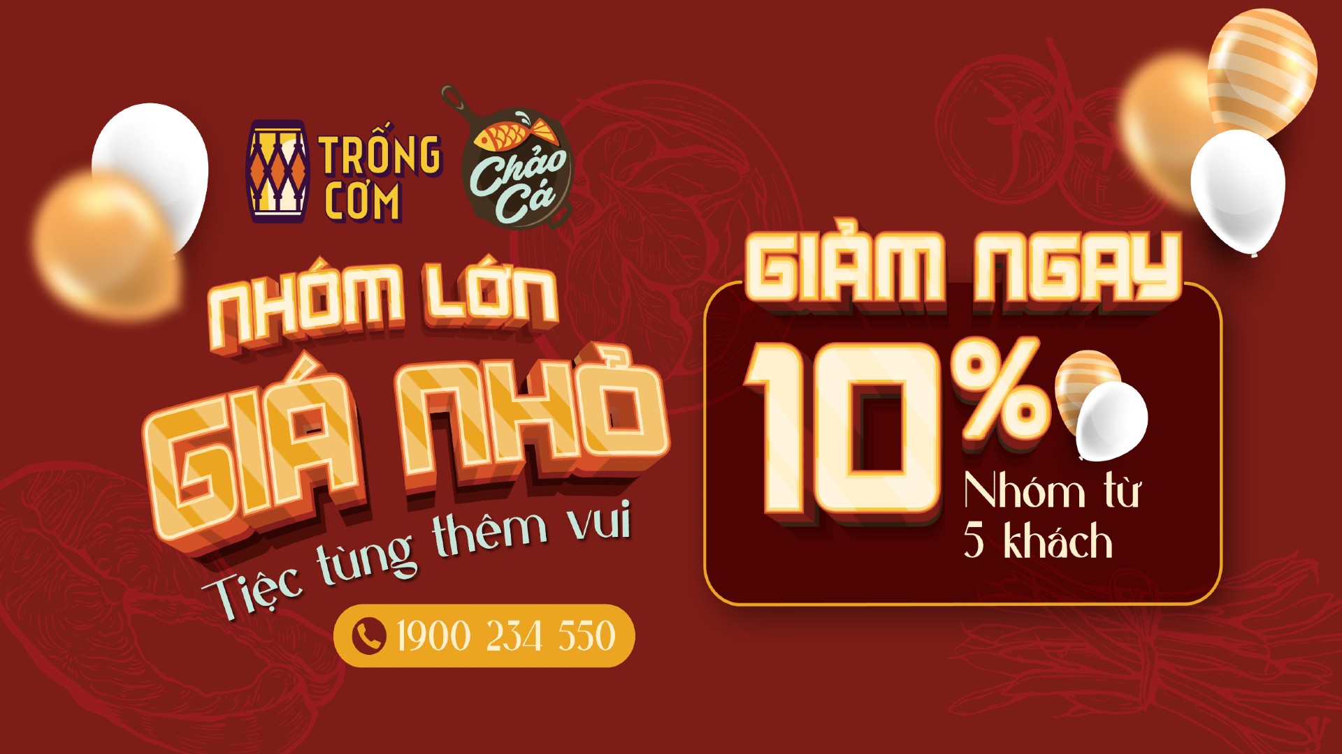 CHỐT DEAL ĂN NGON – NHẬN NGAY ƯU ĐÃI 10%