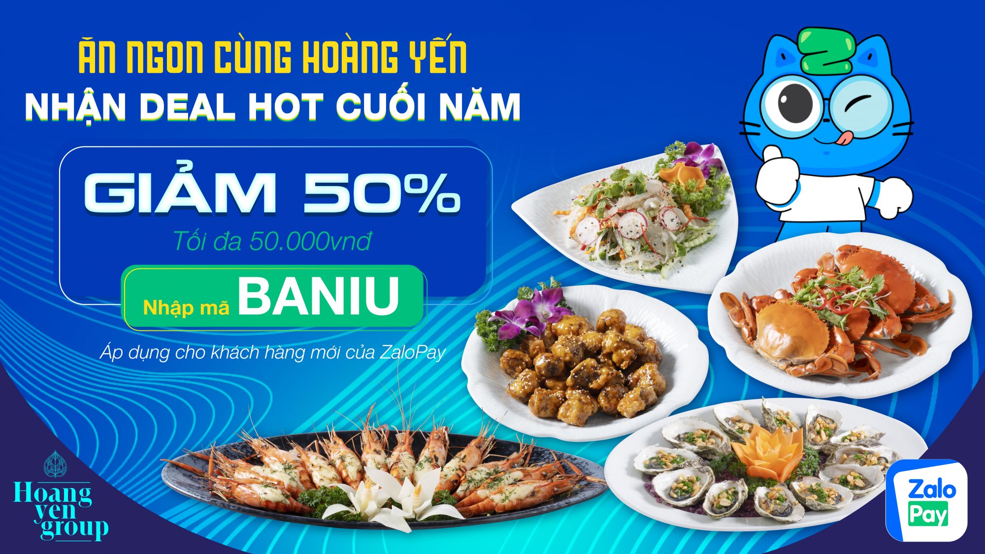 ĂN NGON CÙNG HOÀNG YẾN – NHẬN DEAL HOT CUỐI NĂM