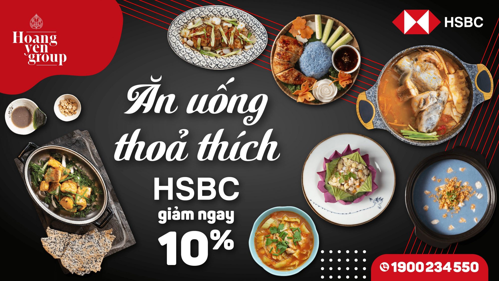 ĂN NGON THỎA THÍCH – HSBC GIẢM 10%