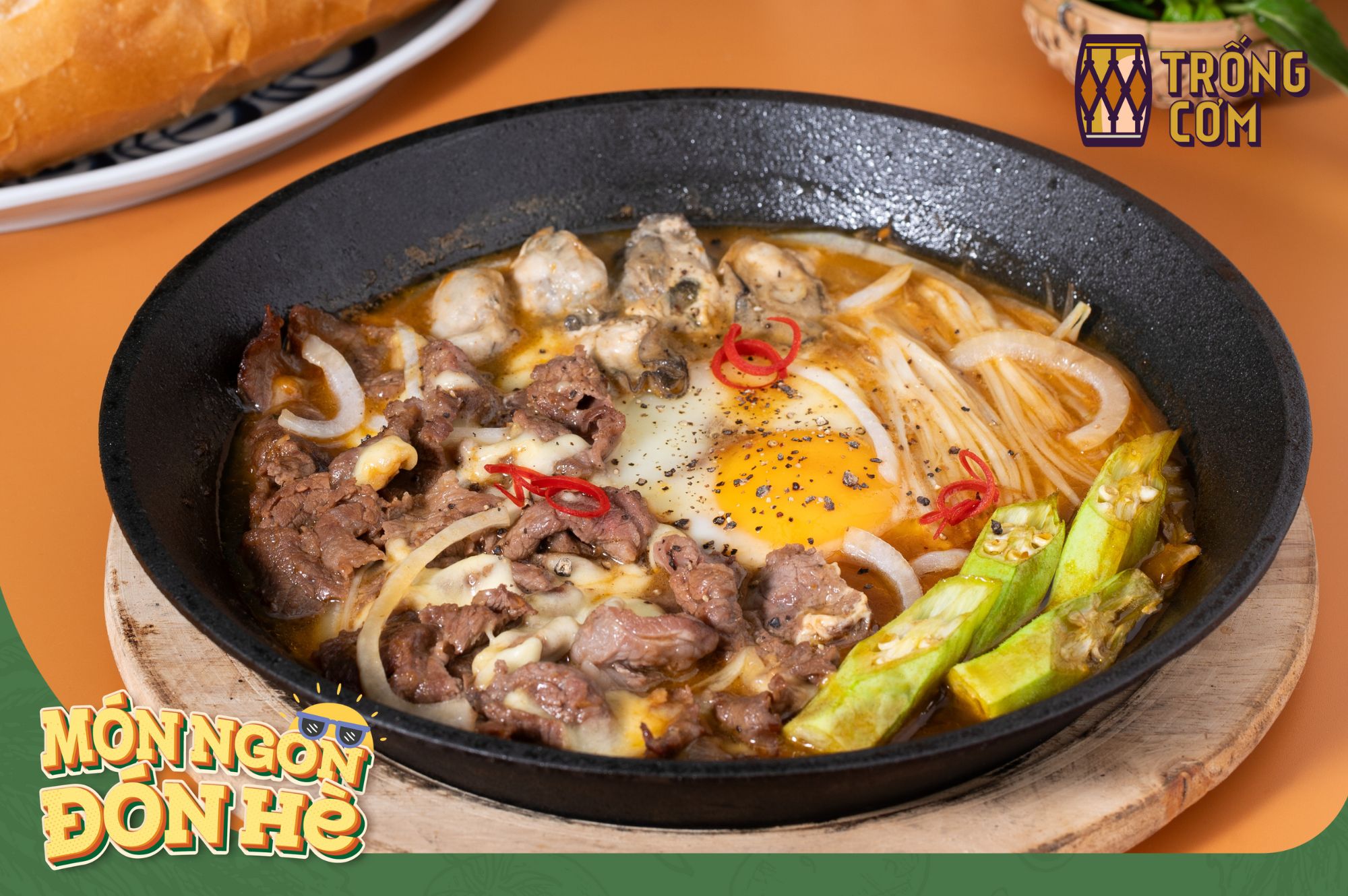 Bò sốt hàu